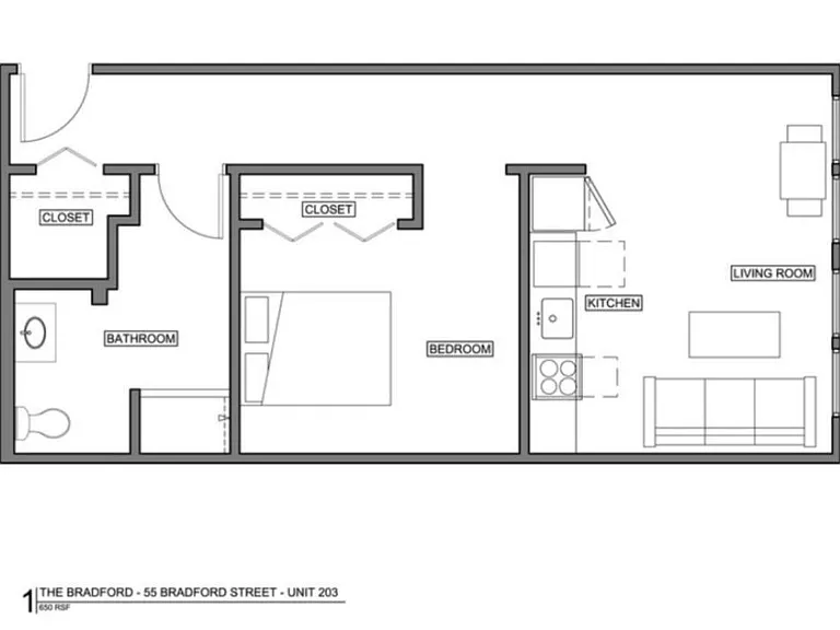 55 Bradford St #202 — Photo 1
