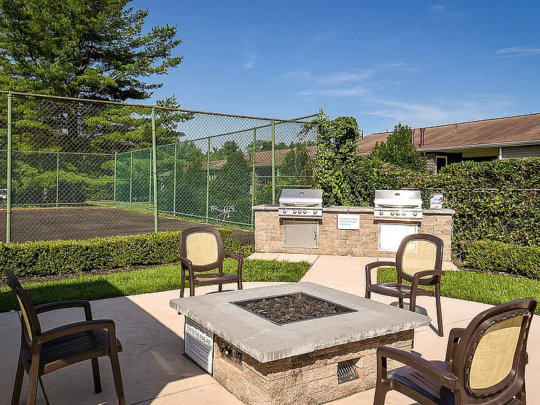 Fire Pit & Grilling Station