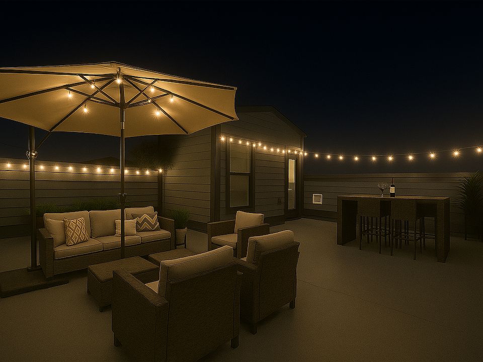 Weekend romantic terrace dinner and music.