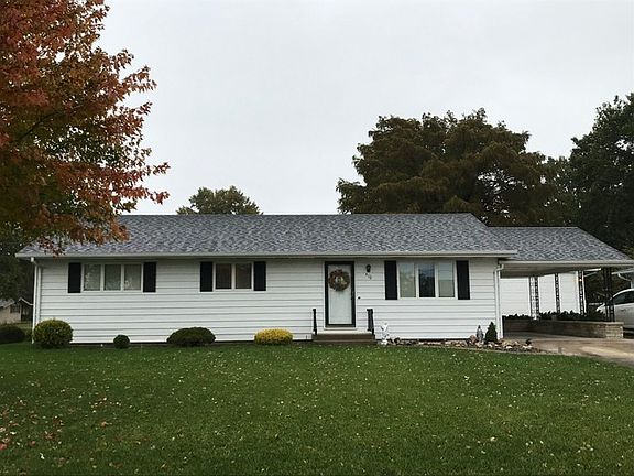 Front of House and Carport