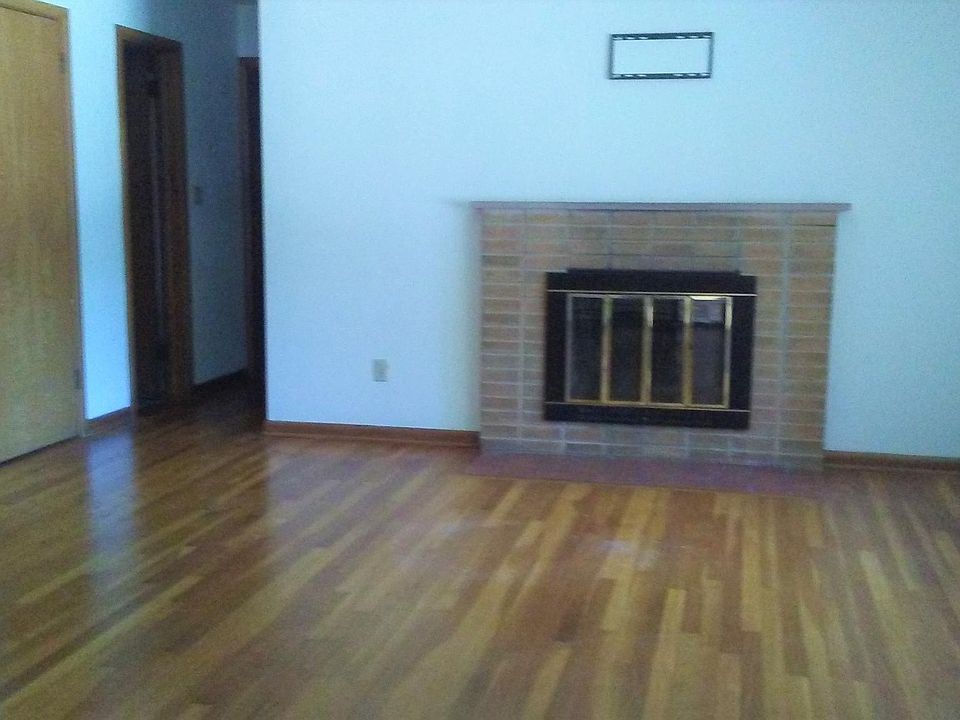 living room with fireplace