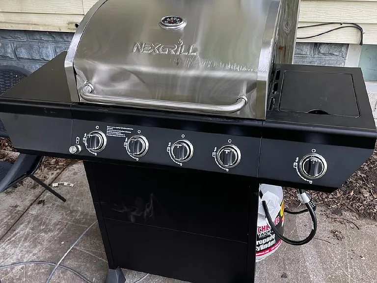 Gas Grill Included
