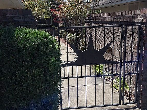 Gated Courtyard Garden