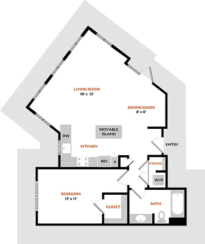 Floor plan Plan 1F