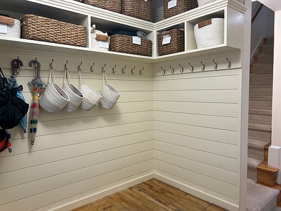 Entry coat hooks