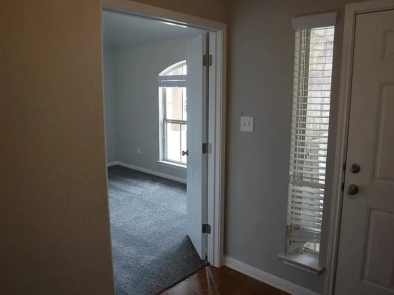 Front Bedroom or Office. Has a closet.
