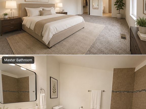 Master Bed & Bath