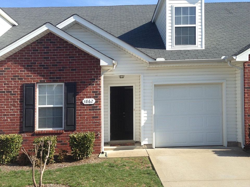 Town house with single car garage