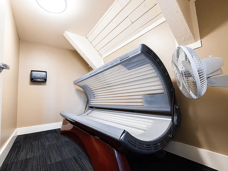 Resident-Only Tanning Bed