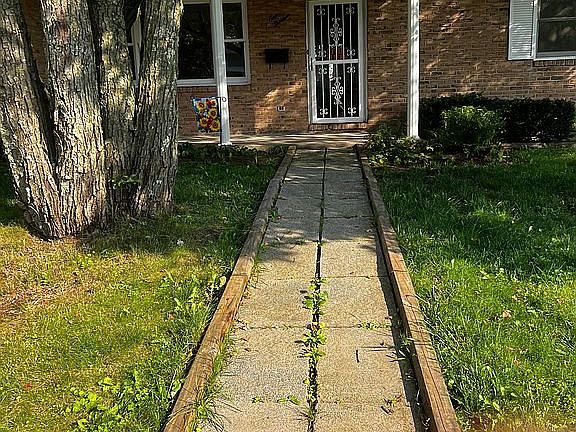Front walkway