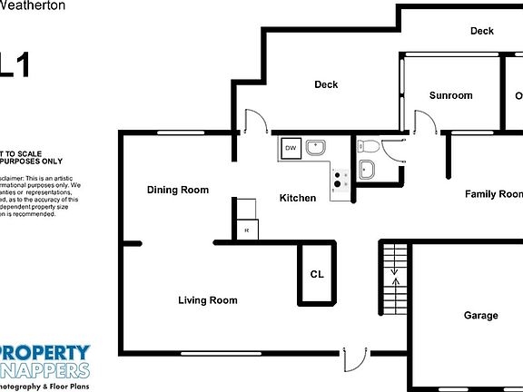 Main floor floor plan