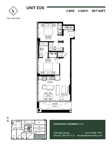 Floor plan 212