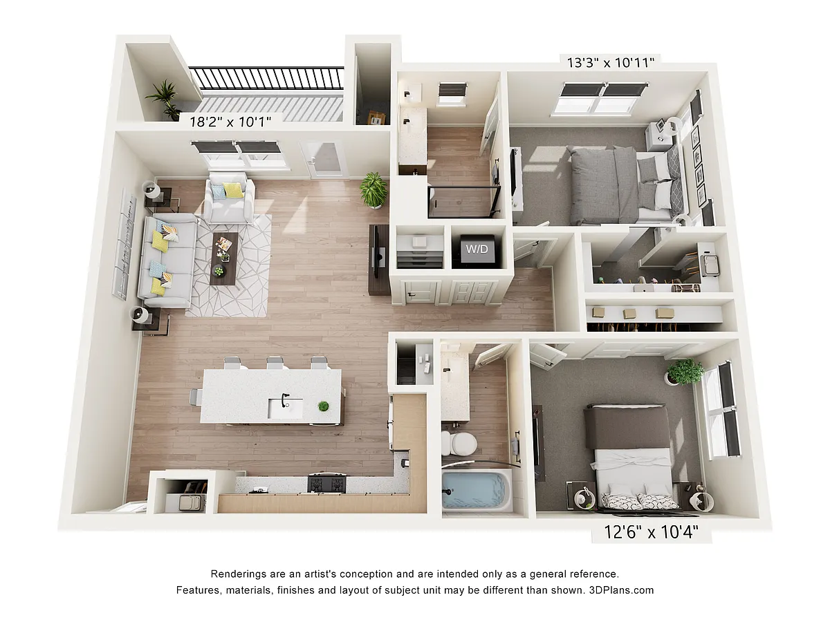 Floor plan Sauvignon Blanc