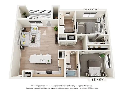Floor plan Sauvignon Blanc