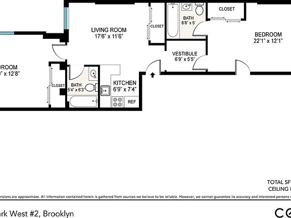 2nd image of 122 Prospect Park W APT 2