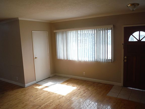 Entry and door to garage