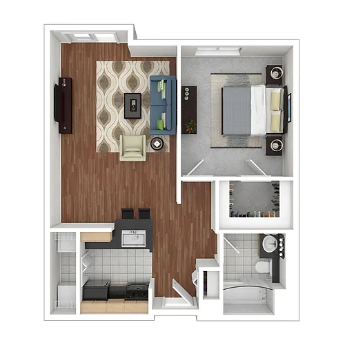 Floor plan 1A