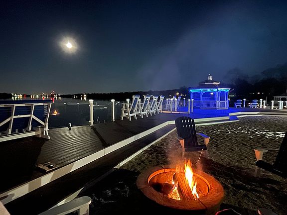 Firepit Nights on Beach area