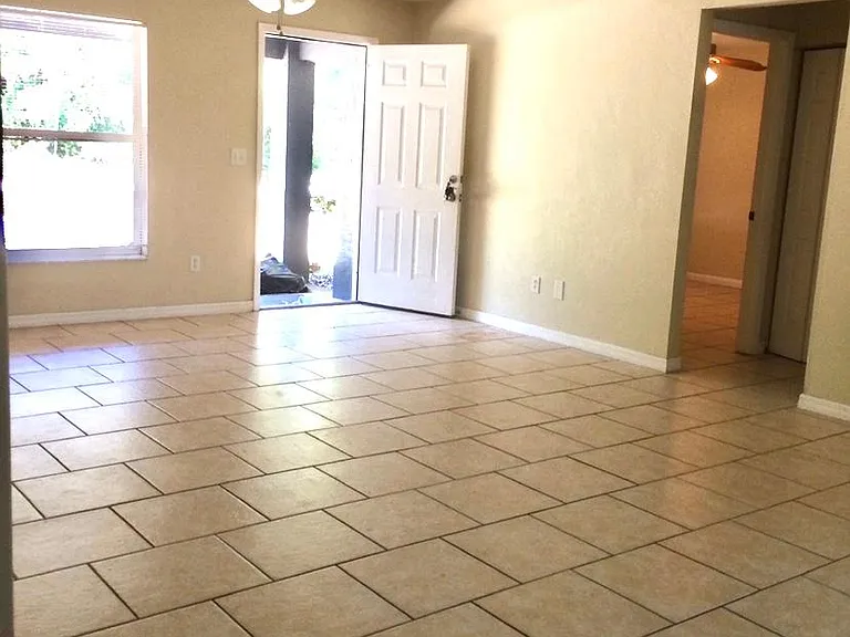 Living room looking at Front Door