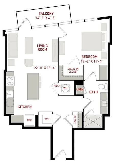 Floor plan The Glory