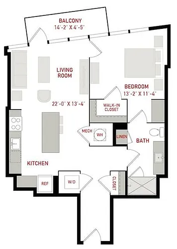 Floor plan The Glory