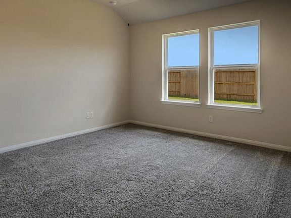 Primary Suite from a Spec home in Houston community.
