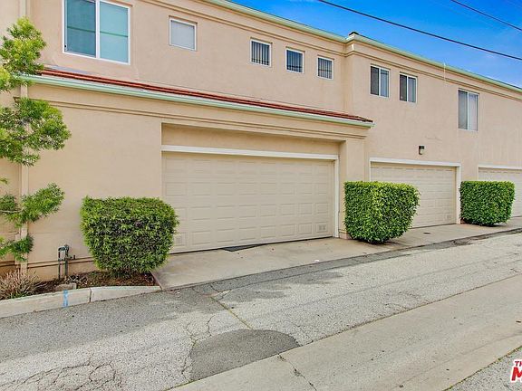 side of building. garages