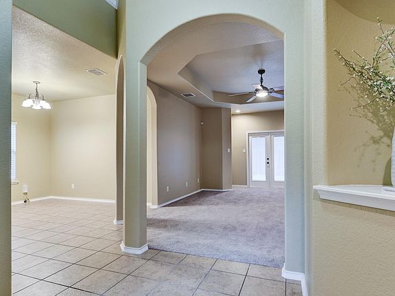 View from front door; Dining room and living room