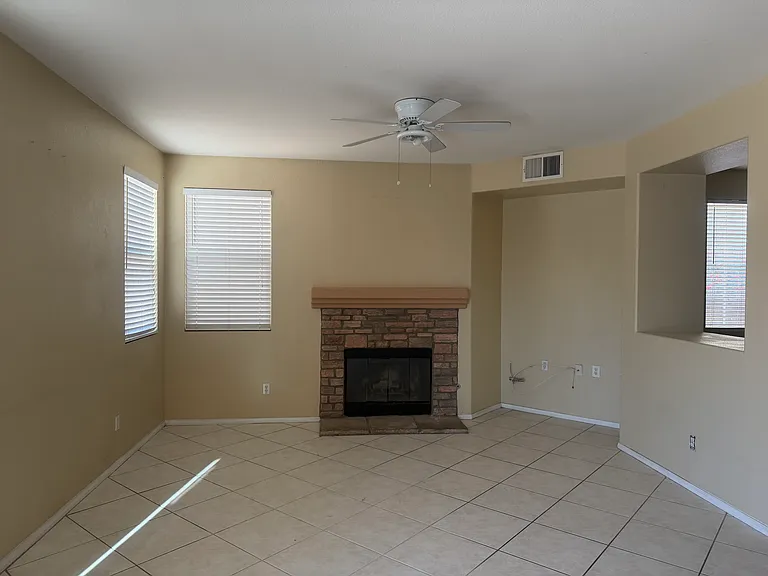 Family room featuring fireplace