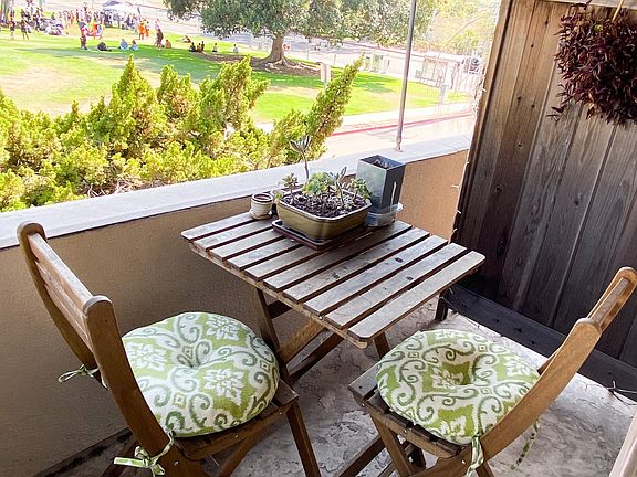 Small balcony