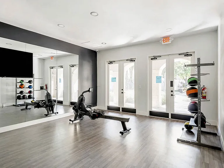 Achieve your fitness goals with our two fully equipped 24-hour fitness centers, offering convenience and flexibility whenever you're ready to work out.