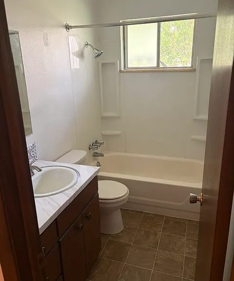 Bathroom from hallway