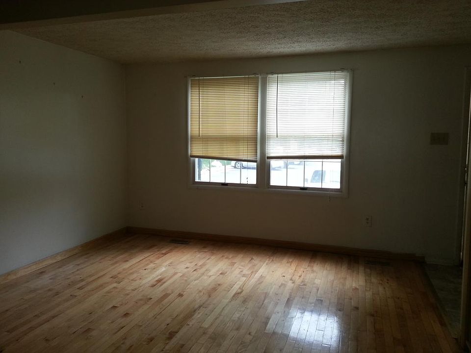 Living room with hardwood floor