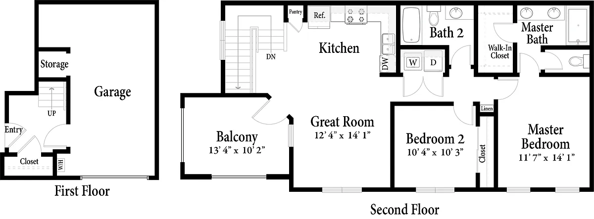 Floor plan The Flats - Plan 8