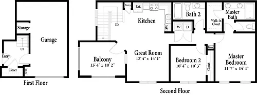 Floor plan The Flats - Plan 8