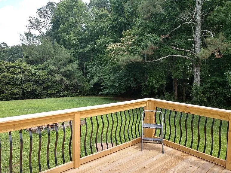 View from deck