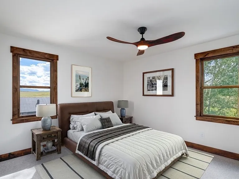 Bedroom 2 on 2nd floor with ensuite full bath and walk-in closet