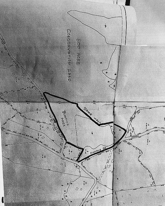 Tax Map of lot
