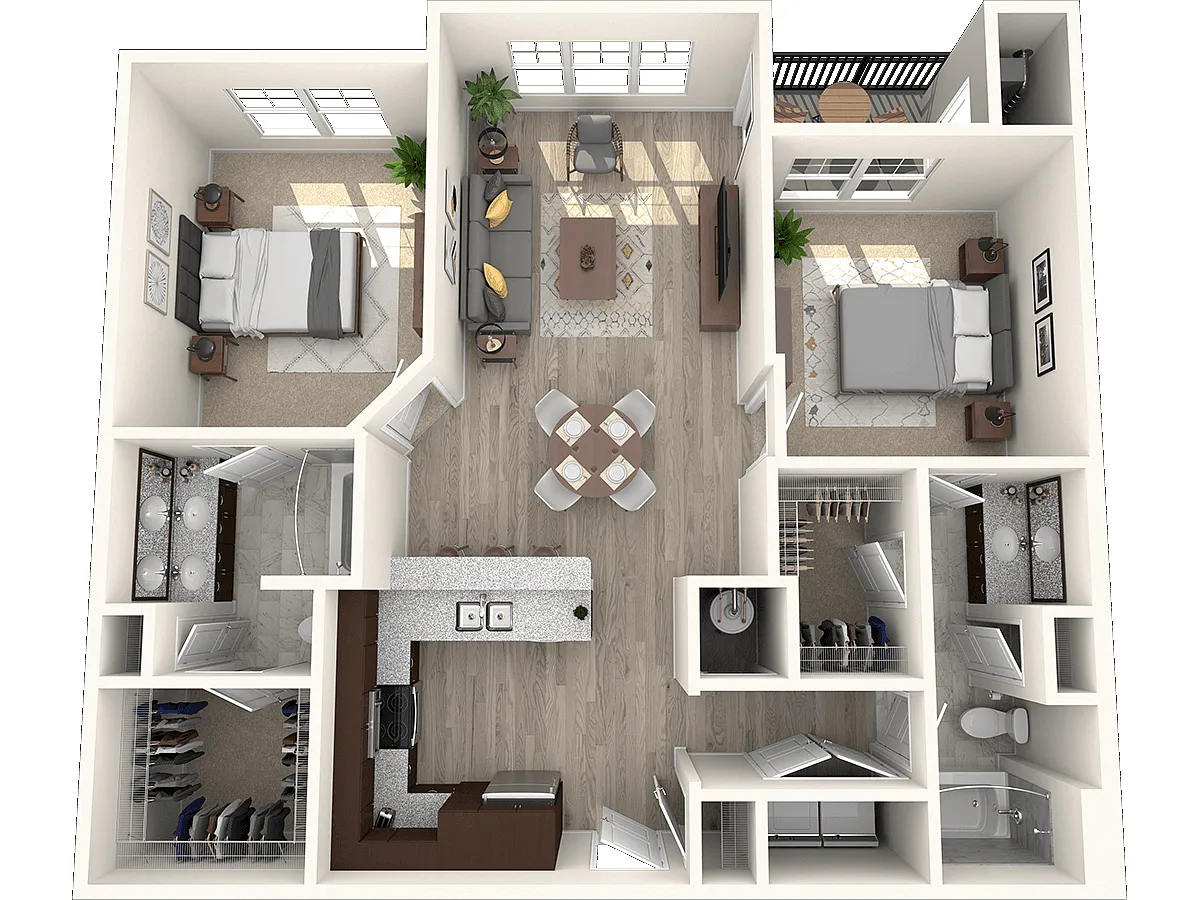 Floor plan B1