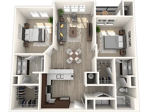 Floor plan B1