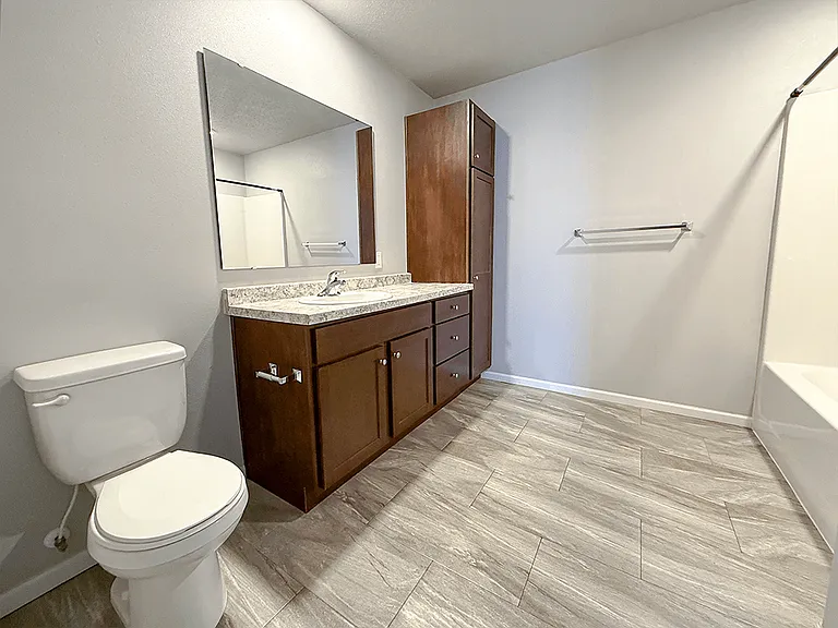Spacious Bathrooms