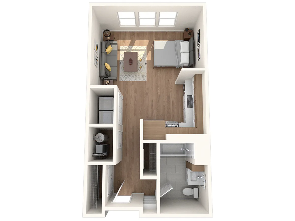 Floor plan D2A