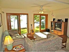 Living Room Overlooks Lake