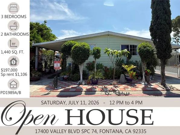 17400 Valley Blvd Space 74, Fontana, CA 92335