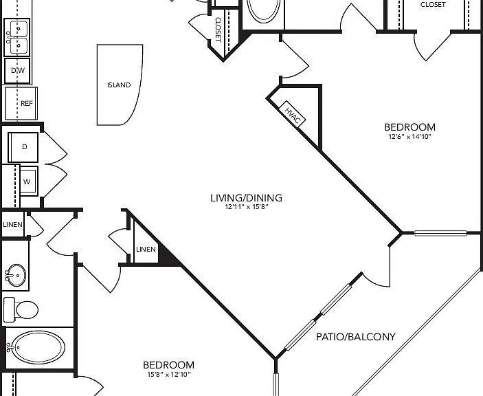 B5 floor plan Landmark On Lovers