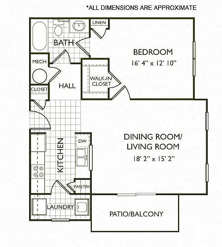 Floor plan The Brookside