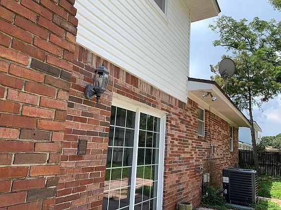French door from family room to backyard
