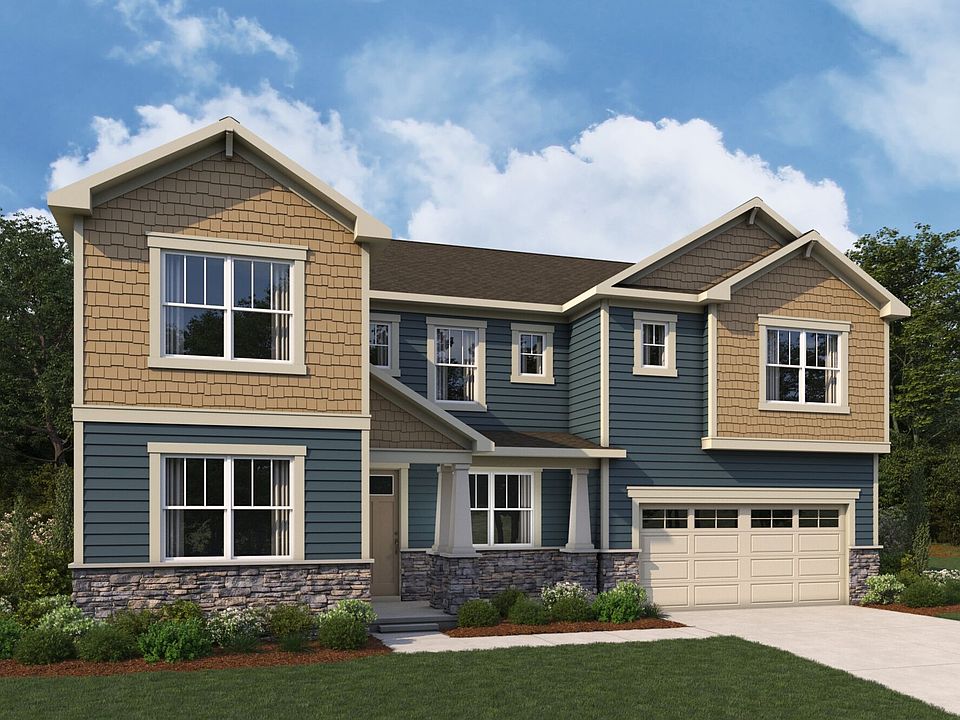 Lassen Craftsman Elevation rendering