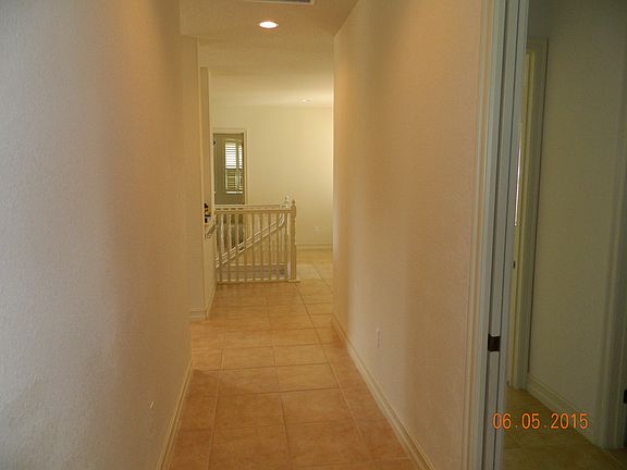 Hallway from entry to living