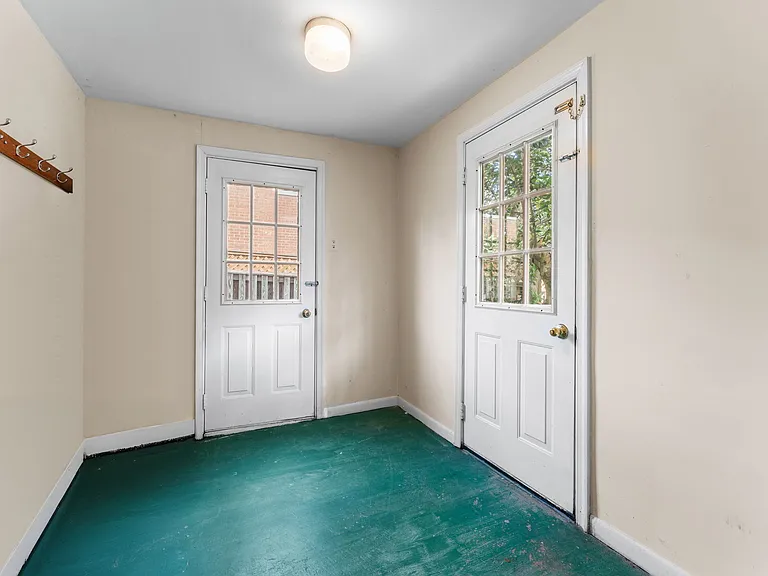 Main level mud room off garage